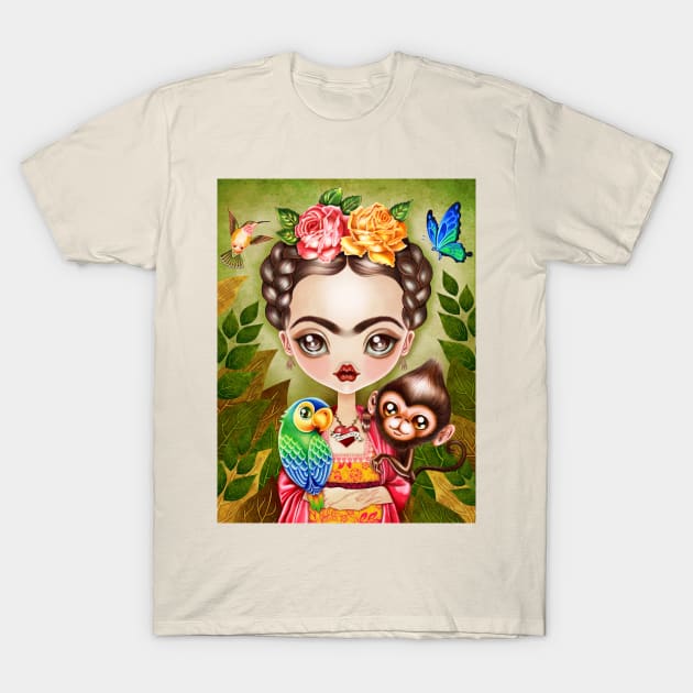 Frida Querida T-Shirt by sandygrafik